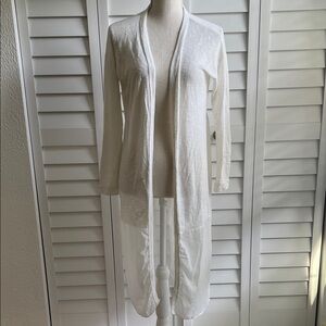 Boho Lightweight Long Duster Sweater